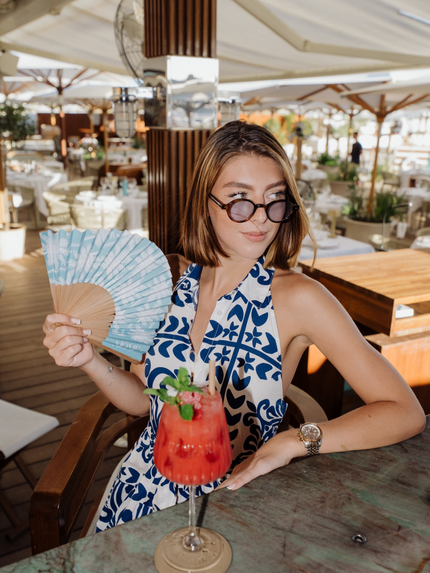 Lunch by the Sea — Private Beach photography in CANNES